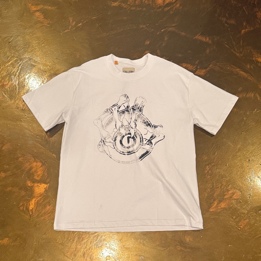 Gallery Dept White Short Sleeve Tee